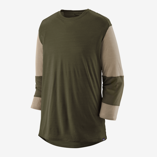 Polo Hombre Merino Blend 3/4-Sleeved Bike Jersey