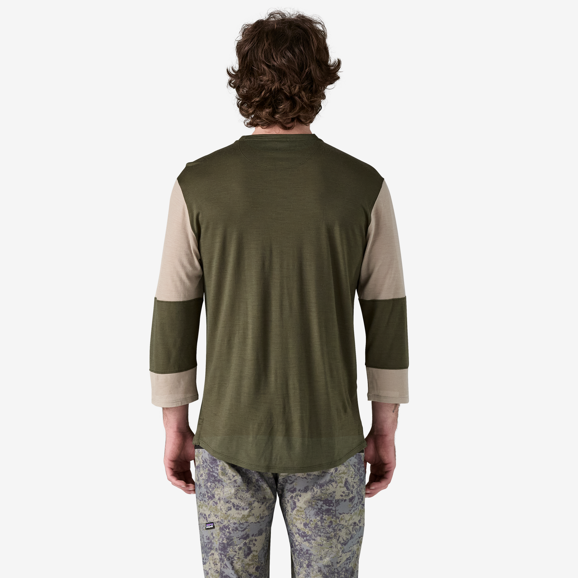 Polo Hombre Merino Blend 3/4-Sleeved Bike Jersey