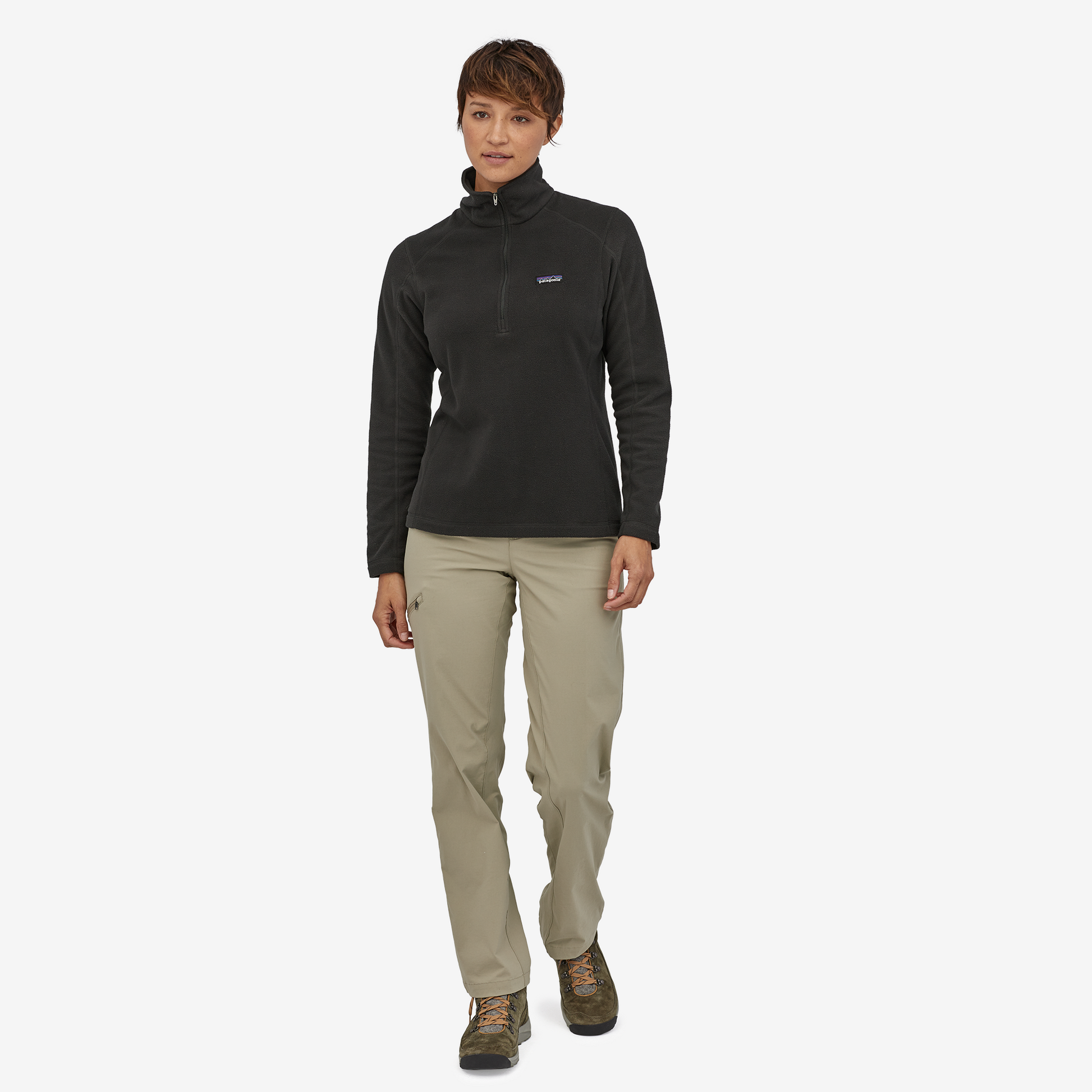 Polar Mujer Micro D® 1/4-Zip