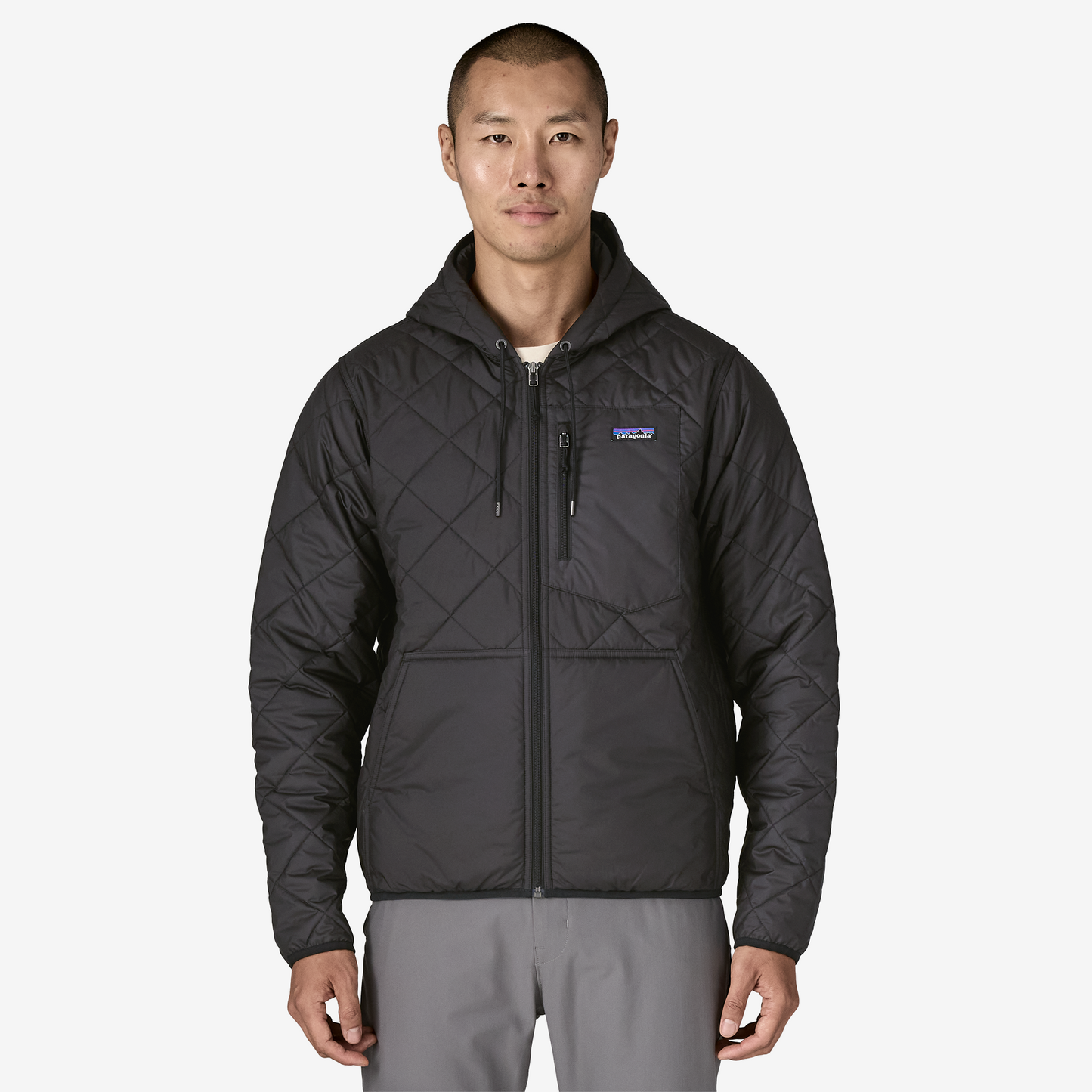 Casaca Hombre Diamond Quilted Bomber Hoody