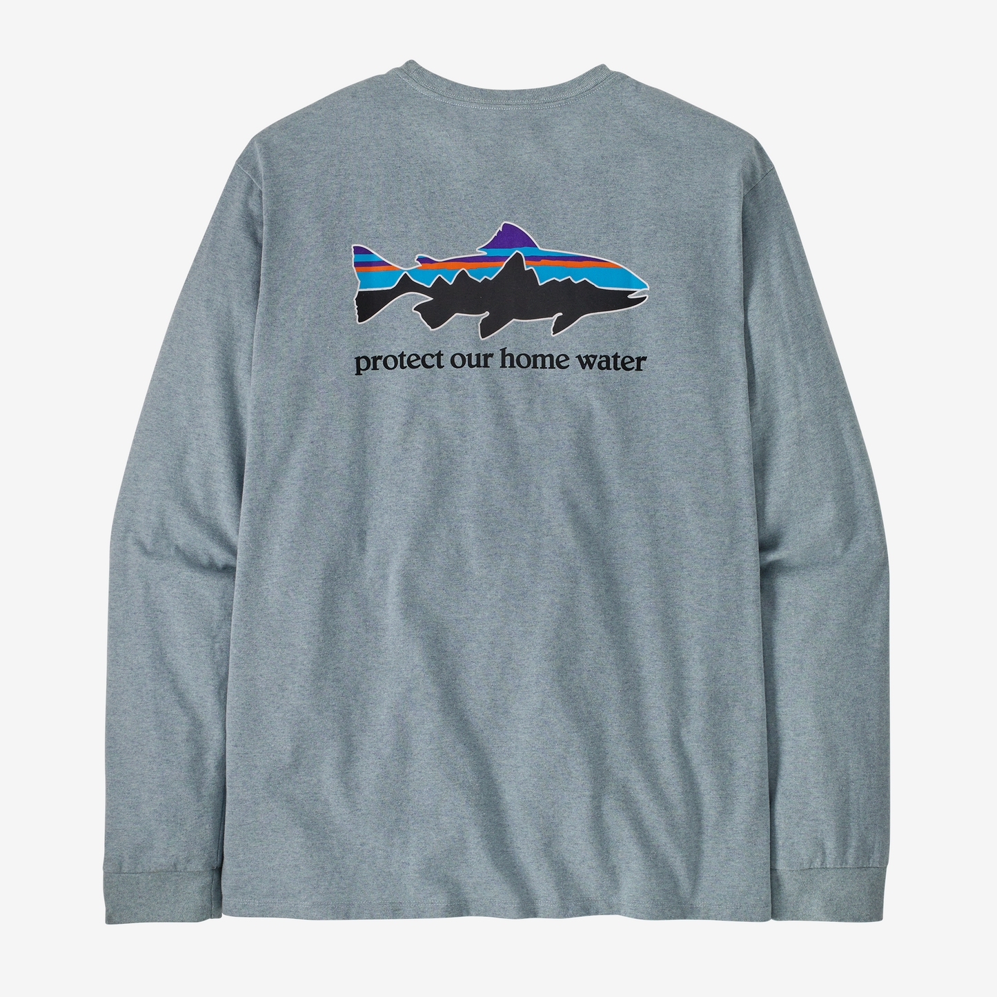 Polo Manga Larga Hombre Home Water Trout Responsibili-Tee®