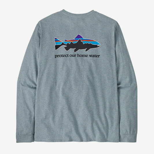 Polo Manga Larga Hombre Home Water Trout Responsibili-Tee®