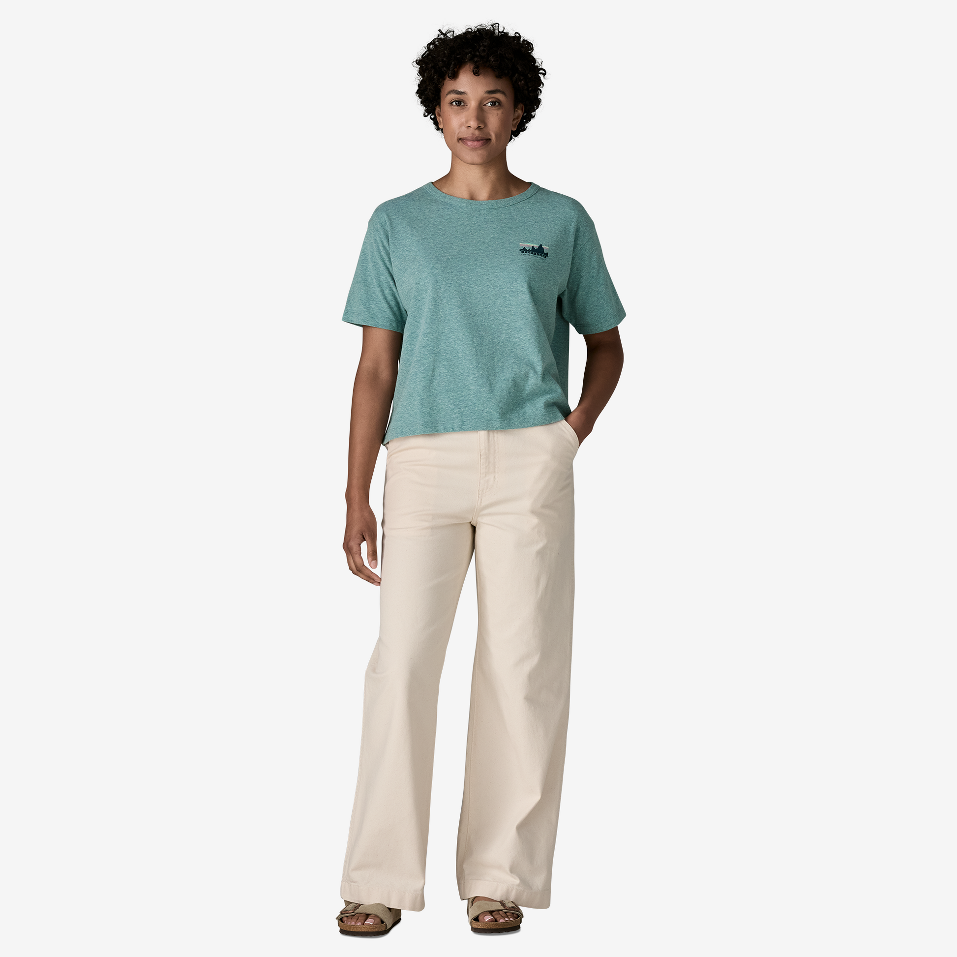 Polo Manga Corta Mujer 73 Skyline Easy Cut Responsibili-Tee