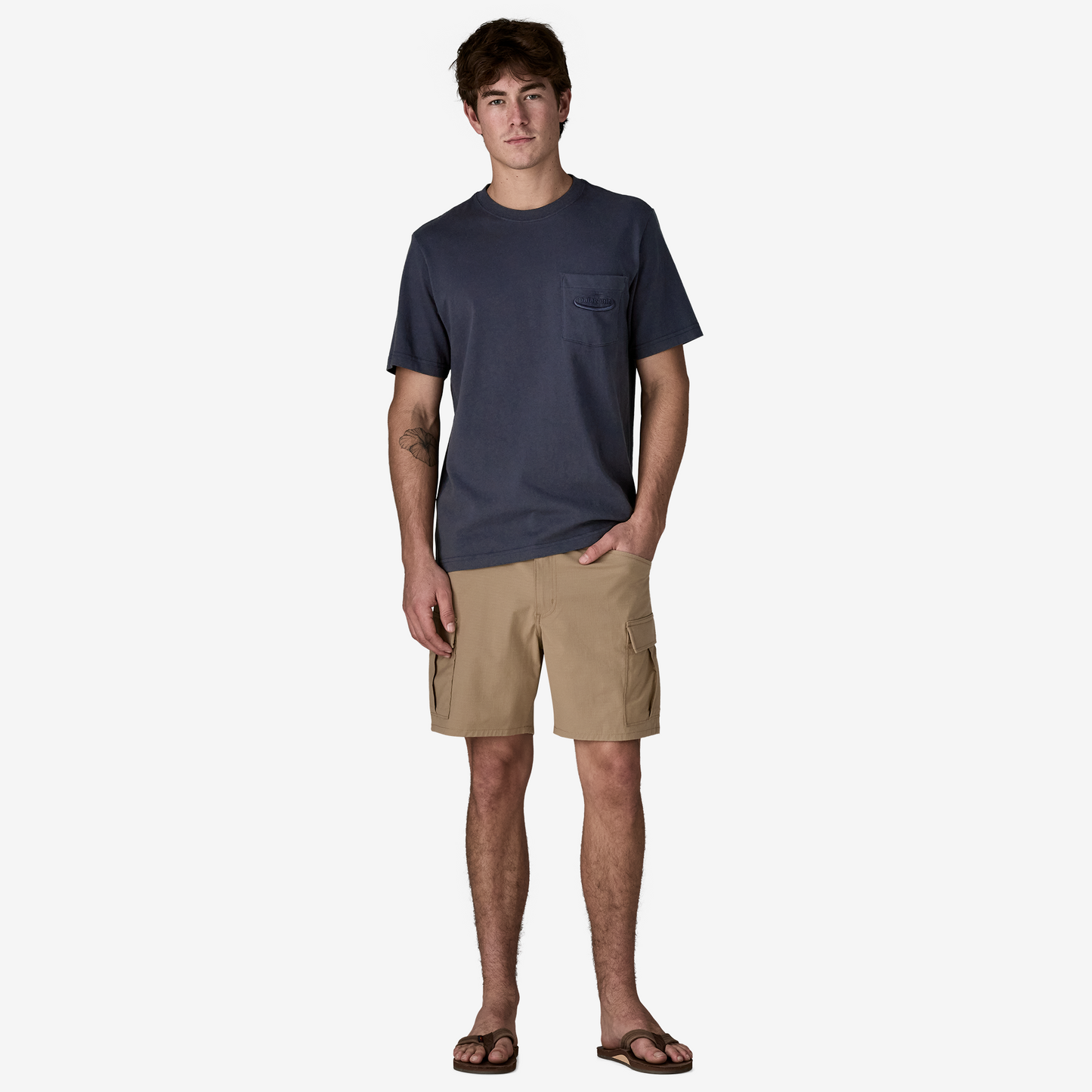 Polo Manga Corta Hombre Midweight '95 Oval Logo Pocket Tee