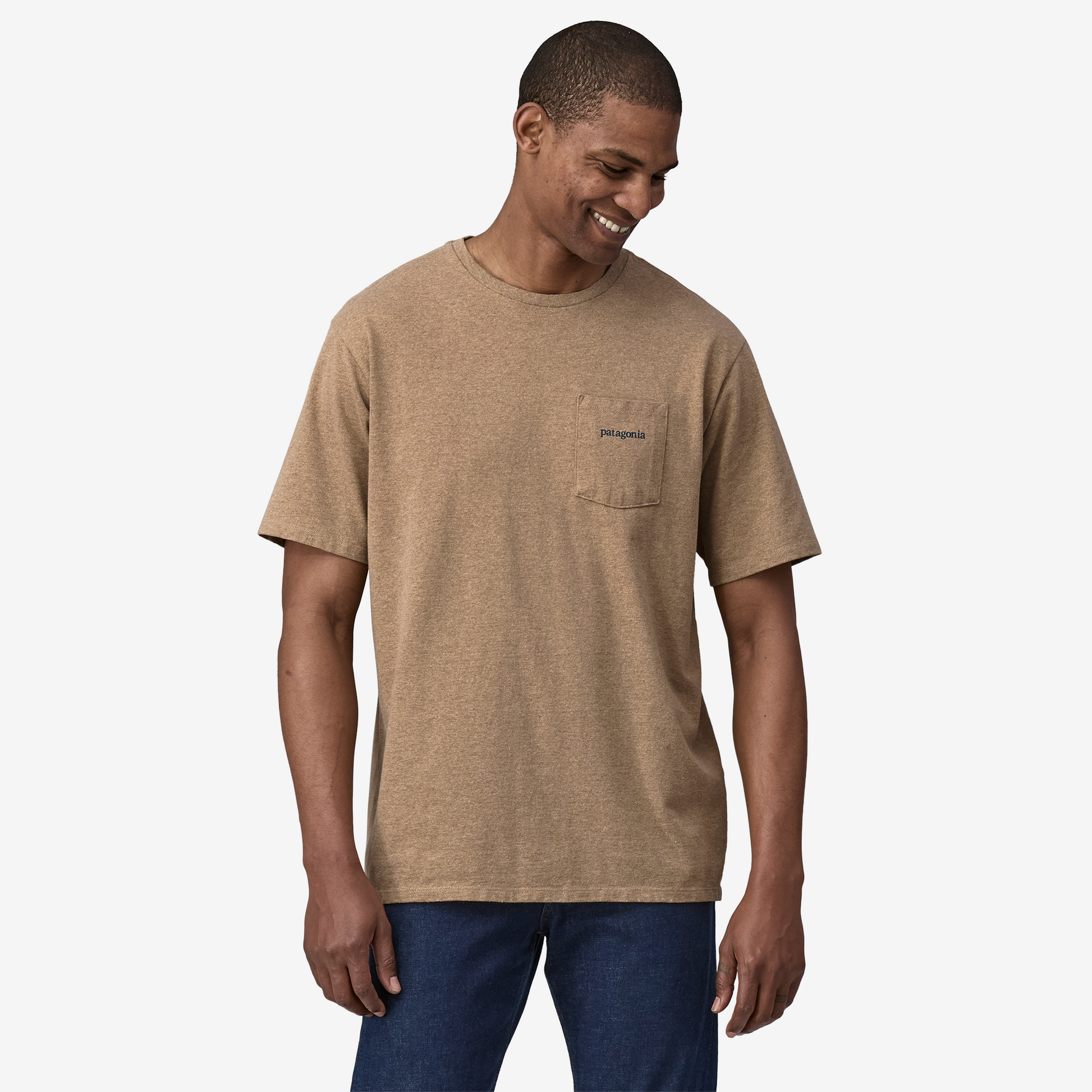 Polo Hombre Line Logo Ridge Pocket Responsibili-Tee®