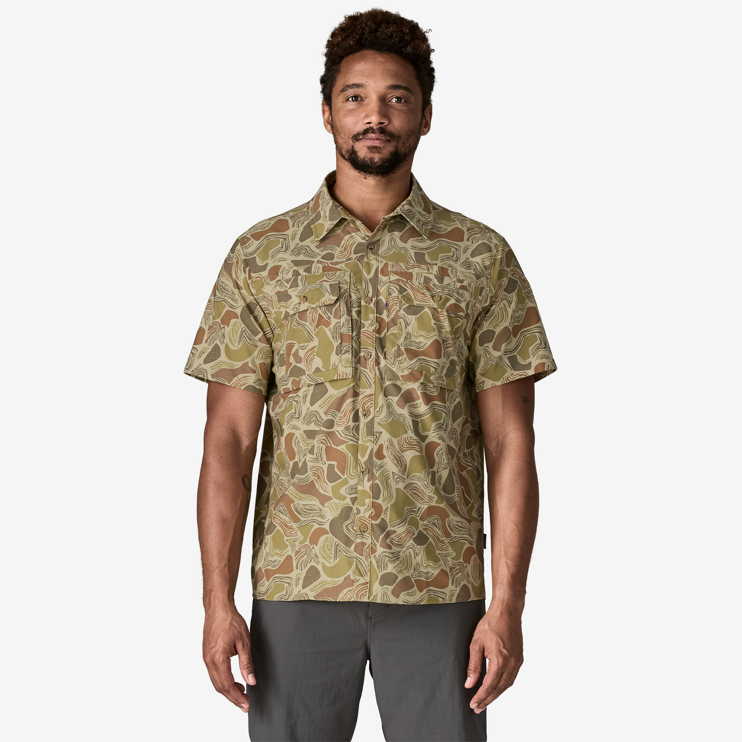 Camisa Manga Corta Hombre Self-Guided Sun Shirt