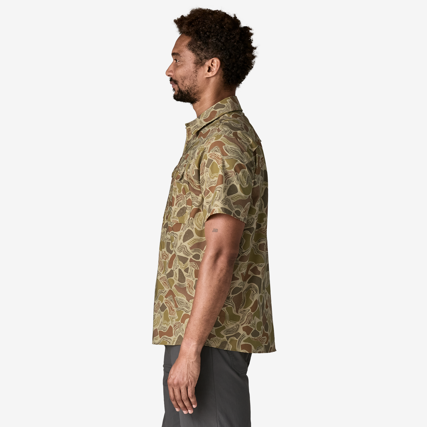 Camisa Manga Corta Hombre Self-Guided Sun Shirt