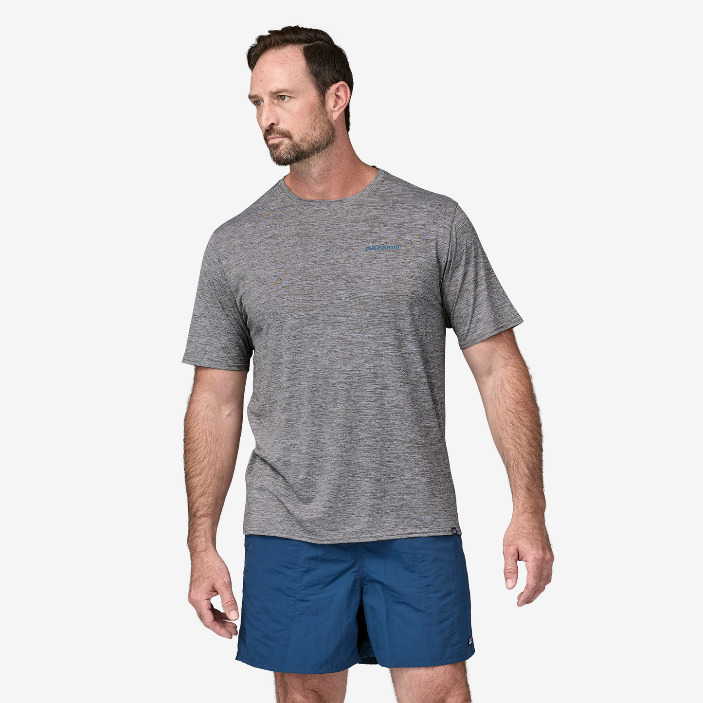 Polo Hombre Capilene® Cool Daily Graphic Shirt - Waters