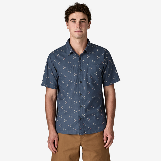 Camisa Manga Corta Hombre M's Back Step Shirt