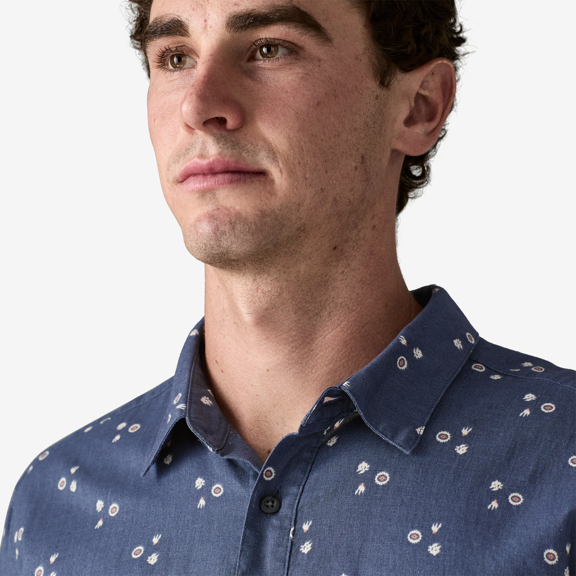 Camisa Manga Corta Hombre M's Back Step Shirt