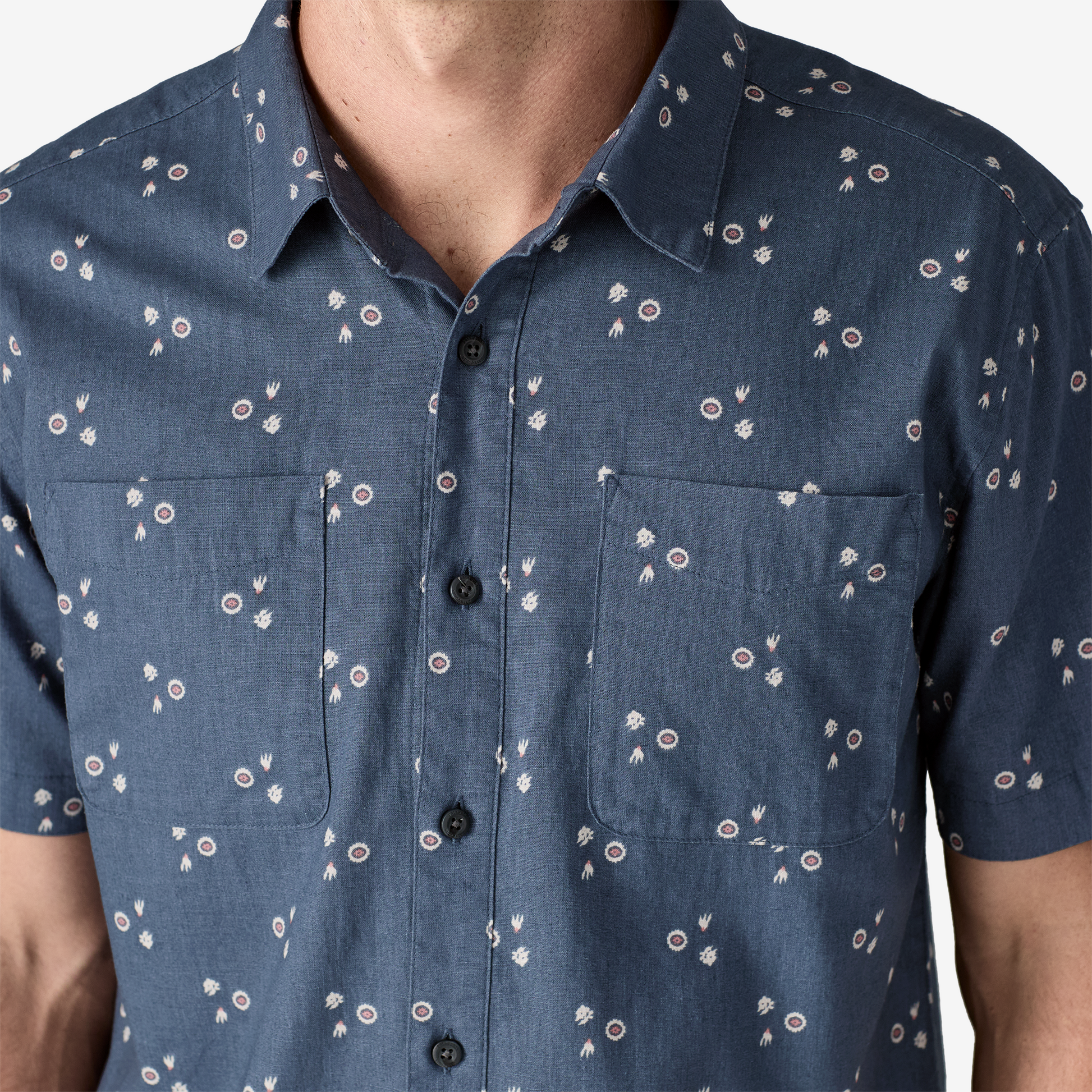 Camisa Manga Corta Hombre M's Back Step Shirt